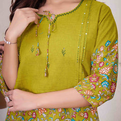 Printed Cotton Co-ord Set