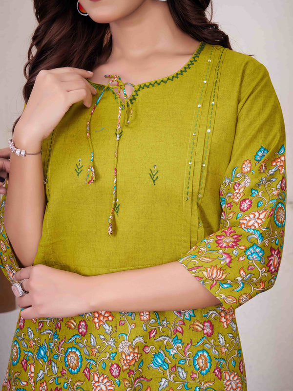 Printed Cotton Co-ord Set