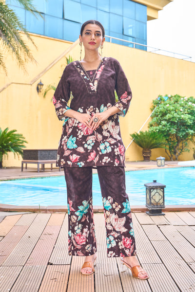 Printed Cotton Co-ord Set