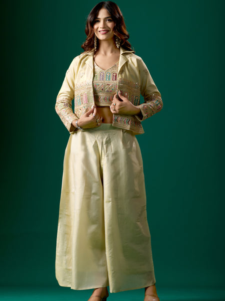 Nylon Lehenga Set
