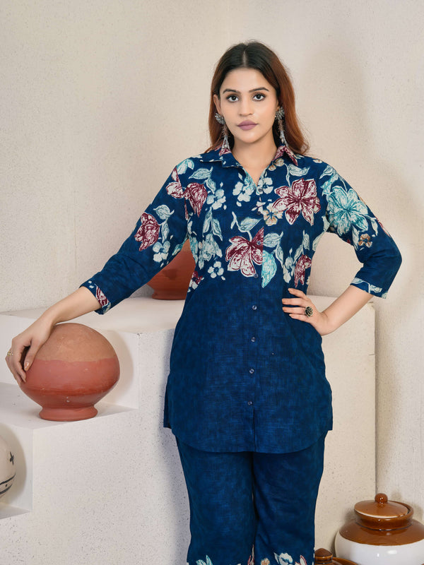 Printed Cotton Co-ord Set