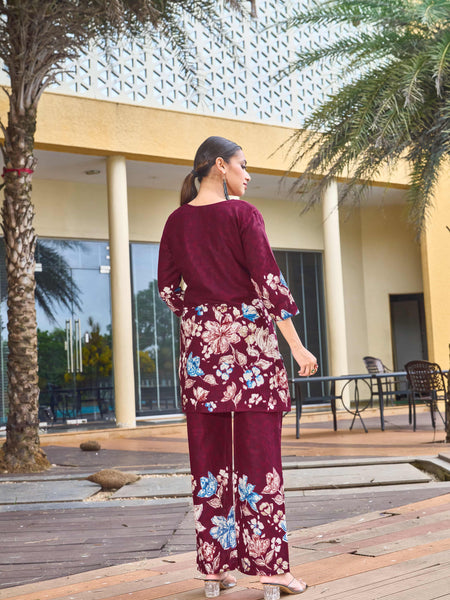 Printed Cotton Co-ord Set
