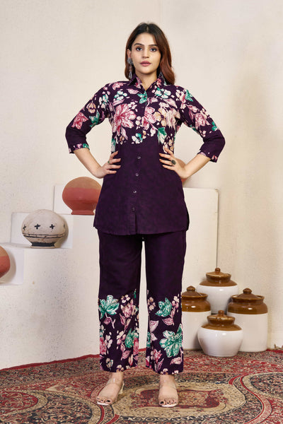 Printed Cotton Co-ord Set