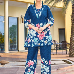 Printed Cotton Co-ord Set