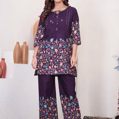 Printed Cotton Co-ord Set