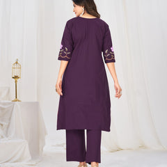 Anarkali Kurti Pant Dupatta Set