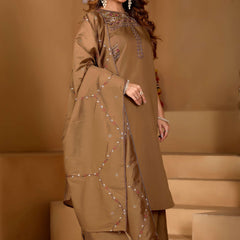 Anarkali Kurti Palazzo Dupatta Set
