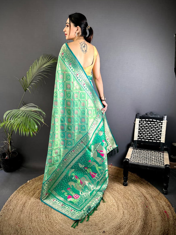 Designer Banarasi Silk Patola Saree