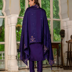 Elegant Straight Kurti Pant Dupatta Set