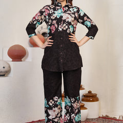 Printed Cotton Co-ord Set