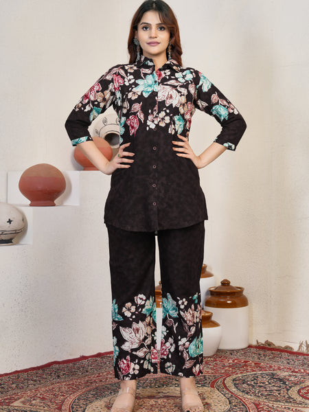 Printed Cotton Co-ord Set