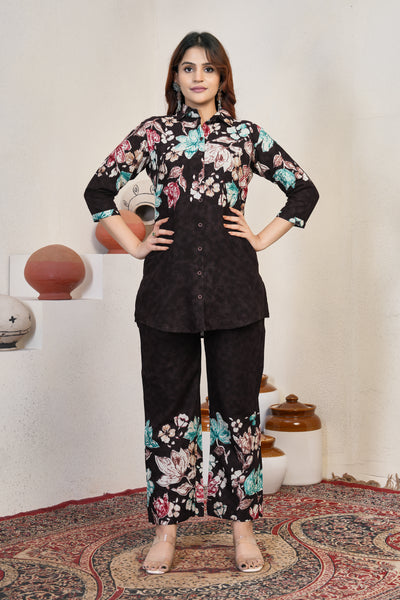 Printed Cotton Co-ord Set