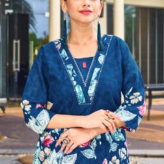 Printed Cotton Co-ord Set