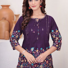 Printed Cotton Co-ord Set