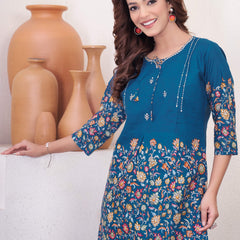 Printed Cotton Co-ord Set