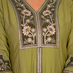 Anarkali Kurti Palazzo Dupatta Set