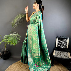 Designer Banarasi Silk Patola Saree