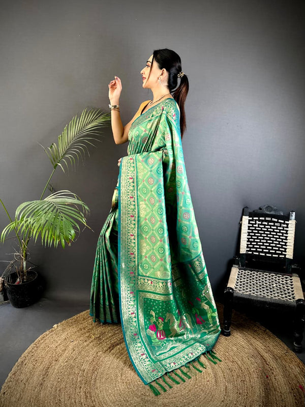 Designer Banarasi Silk Patola Saree