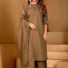Anarkali Kurti Palazzo Dupatta Set
