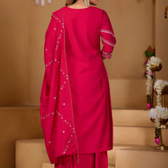 Anarkali Kurti Palazzo Dupatta Set