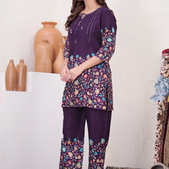 Printed Cotton Co-ord Set