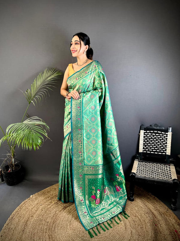 Designer Banarasi Silk Patola Saree