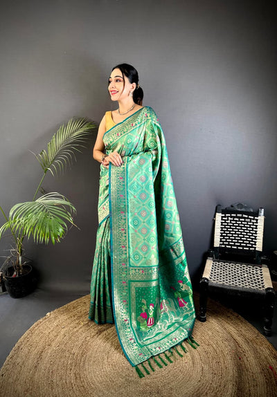 Designer Banarasi Silk Patola Saree