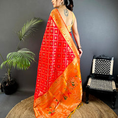 Designer Banarasi Silk Patola Saree
