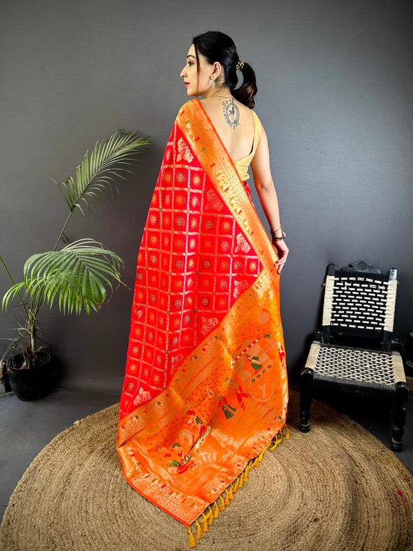 Designer Banarasi Silk Patola Saree