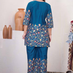 Printed Cotton Co-ord Set