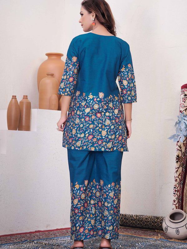 Printed Cotton Co-ord Set