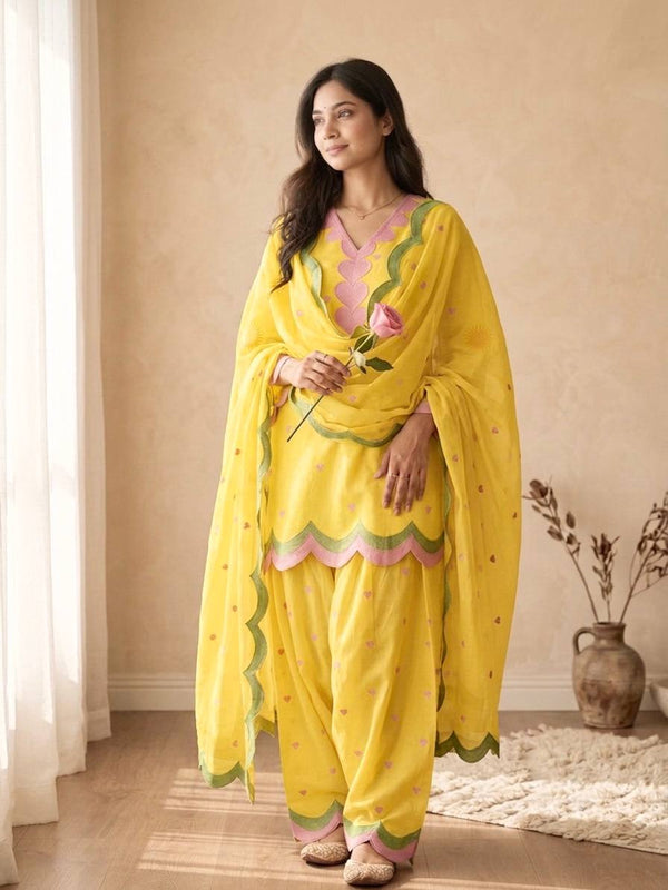 Party Wear Look top with farshi salwar