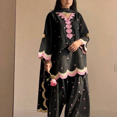 Party Wear Look top with farshi salwar