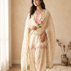 Party Wear Look top with farshi salwar