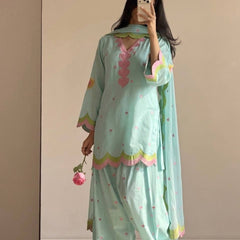 Party Wear Look top with farshi salwar