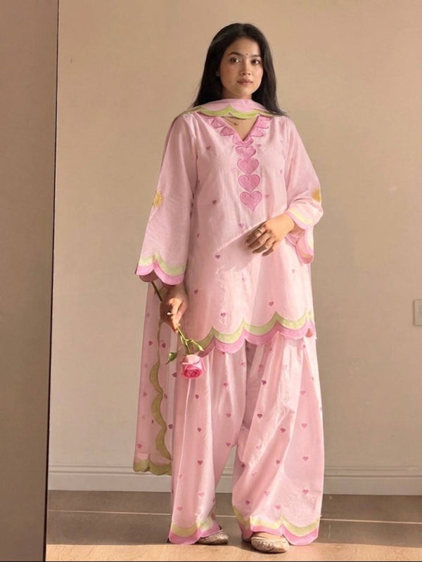 Party Wear Look top with farshi salwar