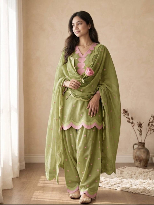 Party Wear Look top with farshi salwar