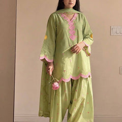 Party Wear Look top with farshi salwar