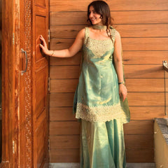 Sharara Plazzo And Dupatta