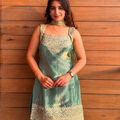 Sharara Plazzo And Dupatta