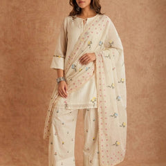Designer Party Wear Look top with farshi salwar Dupatta set