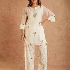 Designer Party Wear Look top with farshi salwar Dupatta set
