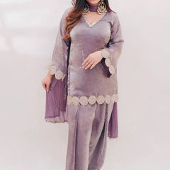 New Designer Party Wear Look top with farshi salwar