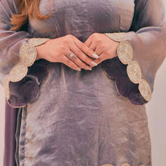 New Designer Party Wear Look top with farshi salwar