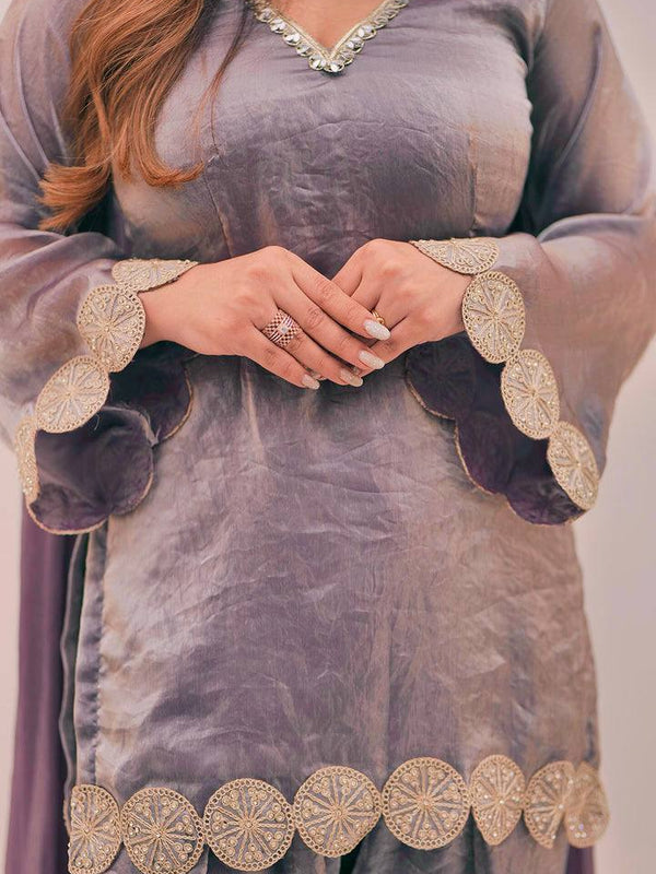 New Designer Party Wear Look top with farshi salwar