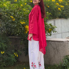 Designer Party Wear Look top with Plazo Pant