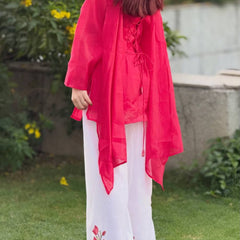 Designer Party Wear Look top with Plazo Pant