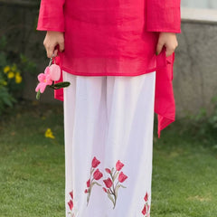 Designer Party Wear Look top with Plazo Pant