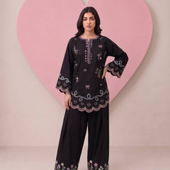 Designer Party Wear Look top with farshi salwar