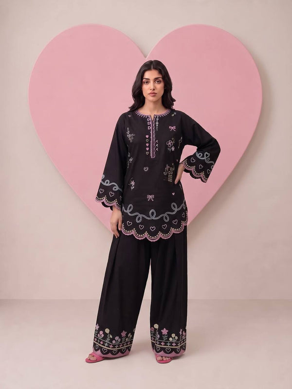 Designer Party Wear Look top with farshi salwar